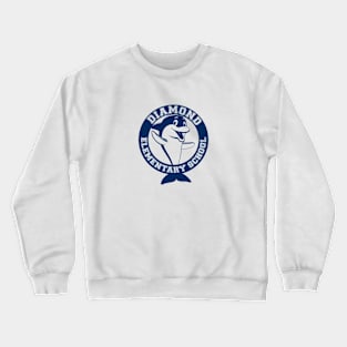 Diamond ES logo in navy Crewneck Sweatshirt